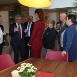 Minister Wolf im Gespräch mit Jutta Benz und Simone Grünke